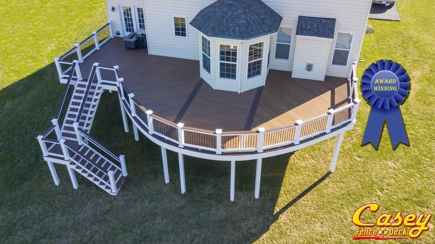 Award Winning 800 Square Foot Fiberon Deck in Frederick MD